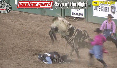 WEATHER GUARD Save of the Night – Reno Rodeo, Friday, June 26, 2015